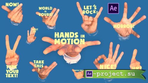 Videohive - Hands in Motion | Title Animation Pack - 44892986 - Project for After Effects
