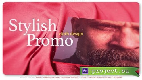 Videohive - Stylish Cloth Promo - 45024844 - Project for After Effects