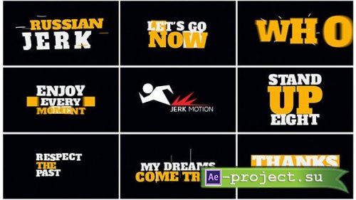Videohive - Wiggle! Typography - 11809243 - Project for After Effects