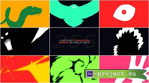 Videohive - 128 Transitions Fx - 16270334 - Project for After Effects