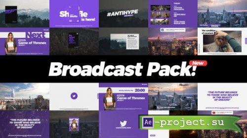 Videohive - Broadcast Pack - 21536552 - Project for After Effects