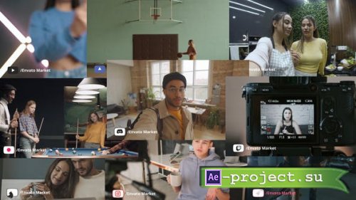 Videohive - Youtube social media - 44969698 - Project for After Effects
