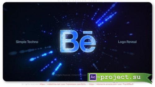 Videohive - Simple Techno Logo - 44960767 - Project for After Effects