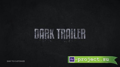 Videohive - Dark Trailer - 45072708 - Project for After Effects