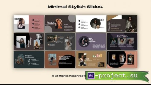 Videohive - Minimal Stylish Slides | After Effects - 44960266 - Project for After Effects