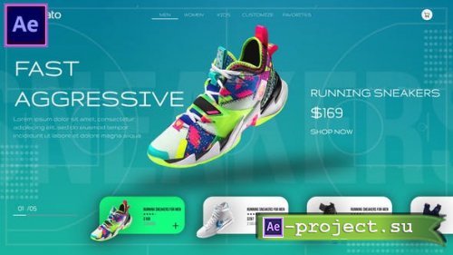 Videohive - Sneaker Sport Shoe Promo - 45069433 - Project for After Effects