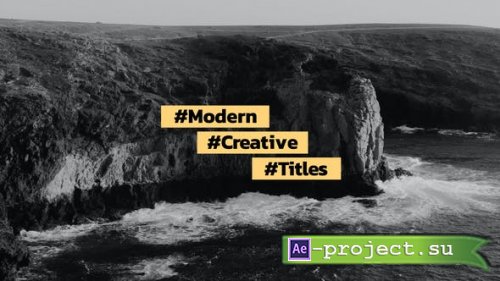 Videohive - Minimal Titles | After Effects - 45105593 - Project for After Effects