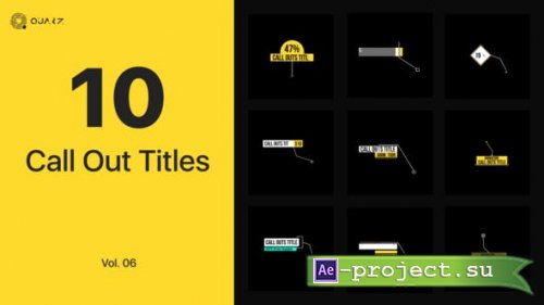 Videohive - Call Out Titles Vol. 06 - 45094581 - Project for After Effects