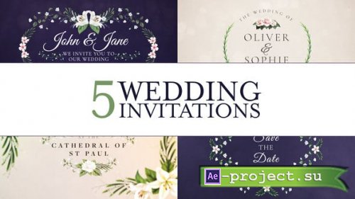 Videohive - Wedding Invitation - 45106221 - Project for After Effects