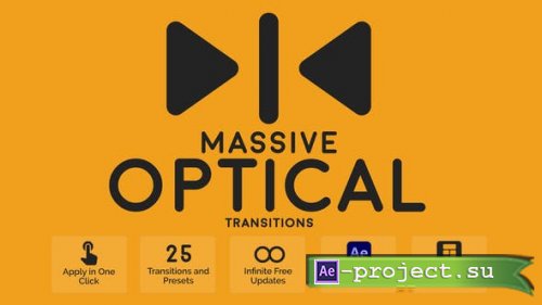 Videohive - Massive Optical Transitions - 45156572 - Project & Script for After Effects