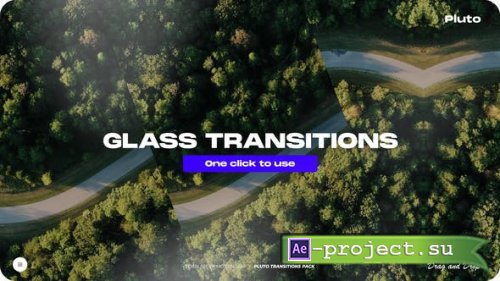 Videohive - Glass Transitions - 45153552 - Project for After Effects