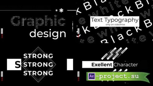 Videohive - Text Typography - 45150220 - Project for After Effects
