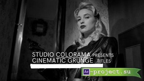 Videohive - Cinematic Grunge Titles - 45094030 - Project for After Effects