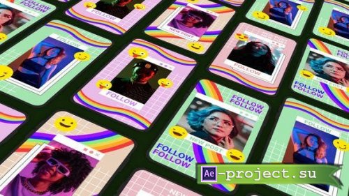 Videohive - Latest Funky Instagram Frame After Effects Template - 45166113 - Project for After Effects