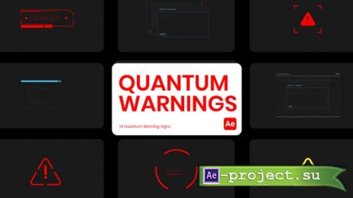 Videohive - Quantum Warning for After Effects - 45162660 - Project for After Effects