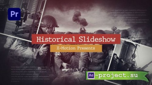 Videohive - Historical Moments || Historical Slideshow || MOGRT - 45129336- Premiere Pro Templates