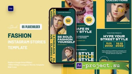 Videohive - Fashion Instagram Stories - 45167595 - Project for After Effects