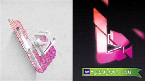 Videohive - Clean Slice Logo Reveal - 45183458 - Project for After Effects