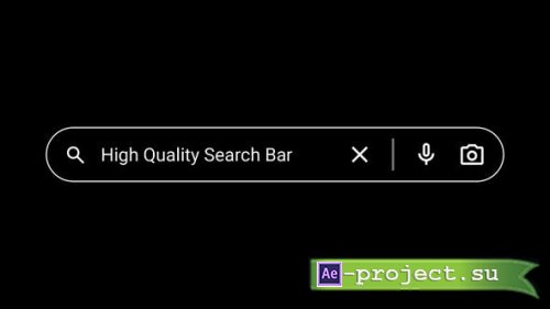 Videohive - SRB1 | Search Bar  - 45206276 - Project for After Effects