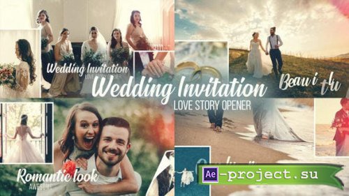 Videohive - Wedding Invitation - Slideshow Opener - 45191524 - Project for After Effects