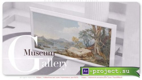 Videohive - Minimalistic Gallery Museum - 45204119 - Project for After Effects