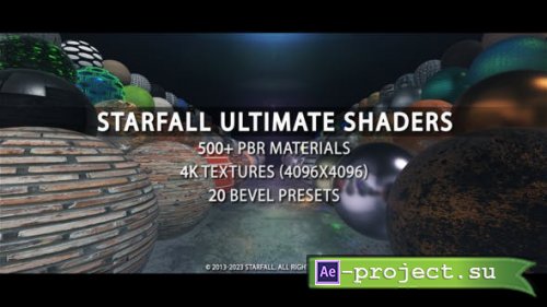 Videohive - Starfall Ultimate Shaders - 43269031 - Project for After Effects