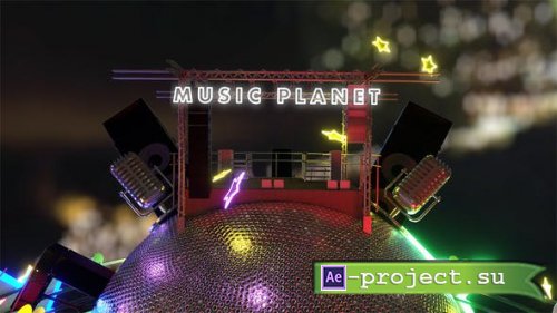 Videohive - Music Planet - 23446322 - Project for After Effects