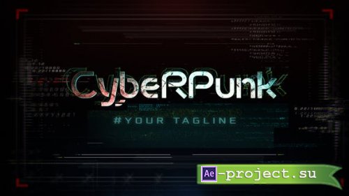 Videohive - Cyberpunk Intro - 22325637 - Project for After Effects