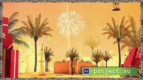 Videohive - Eid Greeting Logo Reveal 44970255 - Project For Final Cut & Apple Motion
