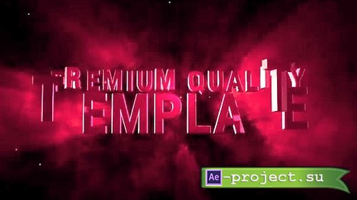 Incredible 3D Title 3370011 - Project for After Effects 