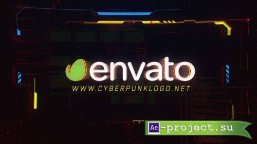 Videohive - Colourful Glitch Logo - 45301176 - Project for After Effects