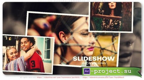 Videohive - Falling Photos Romantic Slideshow - 45195869 - Project for After Effects