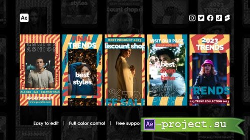 Videohive - Fashion Week Instagram Stories - 45309056 - Project for After Effects
