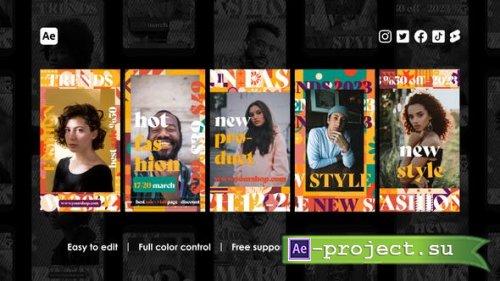 Videohive - Instagram Stories - 45308819 - Project for After Effects