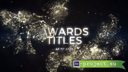 Videohive - Particles Luxury Titles - 45226917 - Project for After Effects