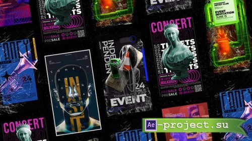 Videohive - Anti-design Post & Stories - 45225403 - Project for After Effects