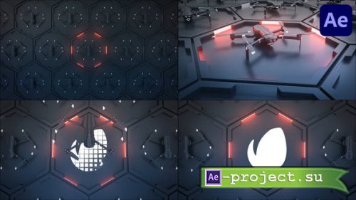 Videohive - Drone Logo for After Effects - 45239645 - Project for After Effects