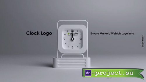 Videohive - Clock Logo - 45272280 - Project for After Effects