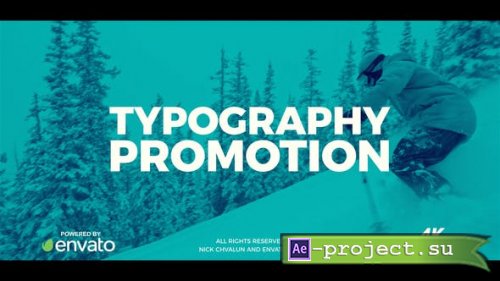 Videohive - Typography - 21691936 - Project for After Effects