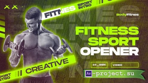 Videohive - Fitness Opener - 45286811 - Project for After Effects