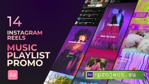 Videohive - Music Playlist Promo - 45249386 - Project for After Effects