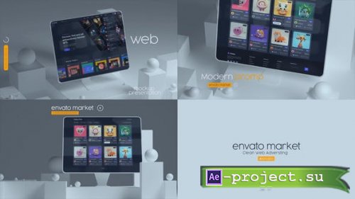 Videohive - Web Mock-Up Presentation - 45236690 - Project for After Effects