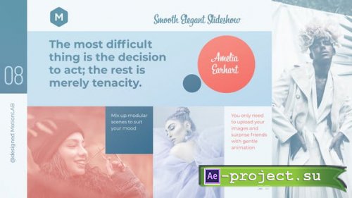 Videohive - Smooth Elegant Slideshow - 45304925 - Project for After Effects