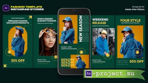 Videohive - Fashion Instagram Stories - 45212609 - Project for After Effects