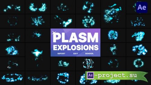 Videohive - Plasm Explosions | After Effects - 45338994 - Project for After Effects