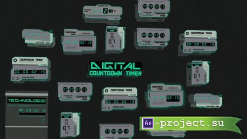 Videohive - Digital Countdown - 45345723 - Project for After Effects