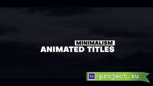 Videohive - Animated Titles - 45359432 - Project for After Effects