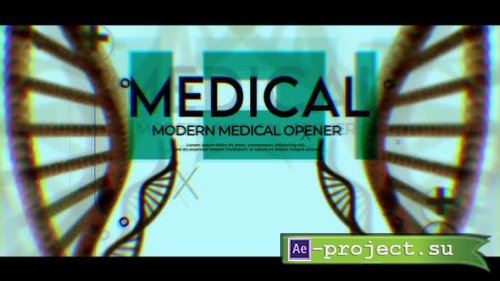 Videohive - Medical Intro - 45366091 - Project for After Effects
