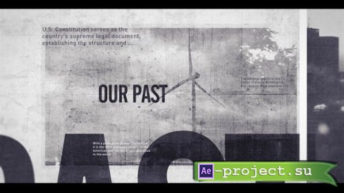 Videohive - Vintage Historical Cinematic Memories Trailer - 45387561 - Project for After Effects