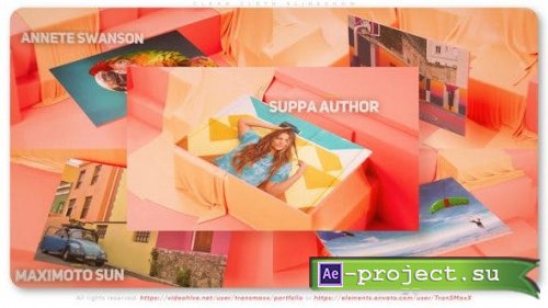 Videohive - Clean Cloth Slideshow - 45281126 - Project for After Effects
